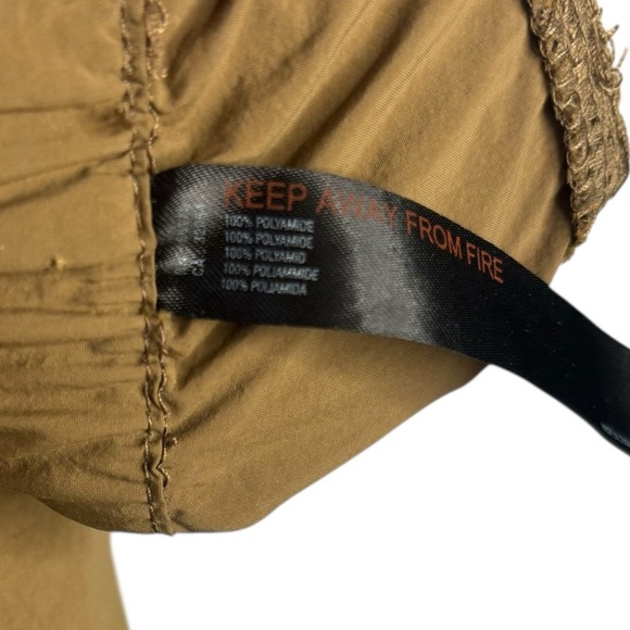 Free People Movement Active Running In The Wild Shorts Brown Green Size Large - Picture 5 of 12